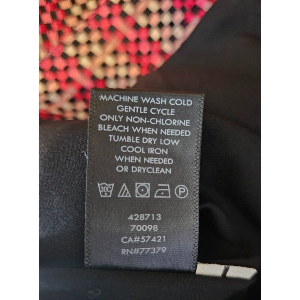 Ann Taylor Womens Size 4 Coquette Girl  Feminine Texured Check Work Pencil Skirt - Picture 8 of 9